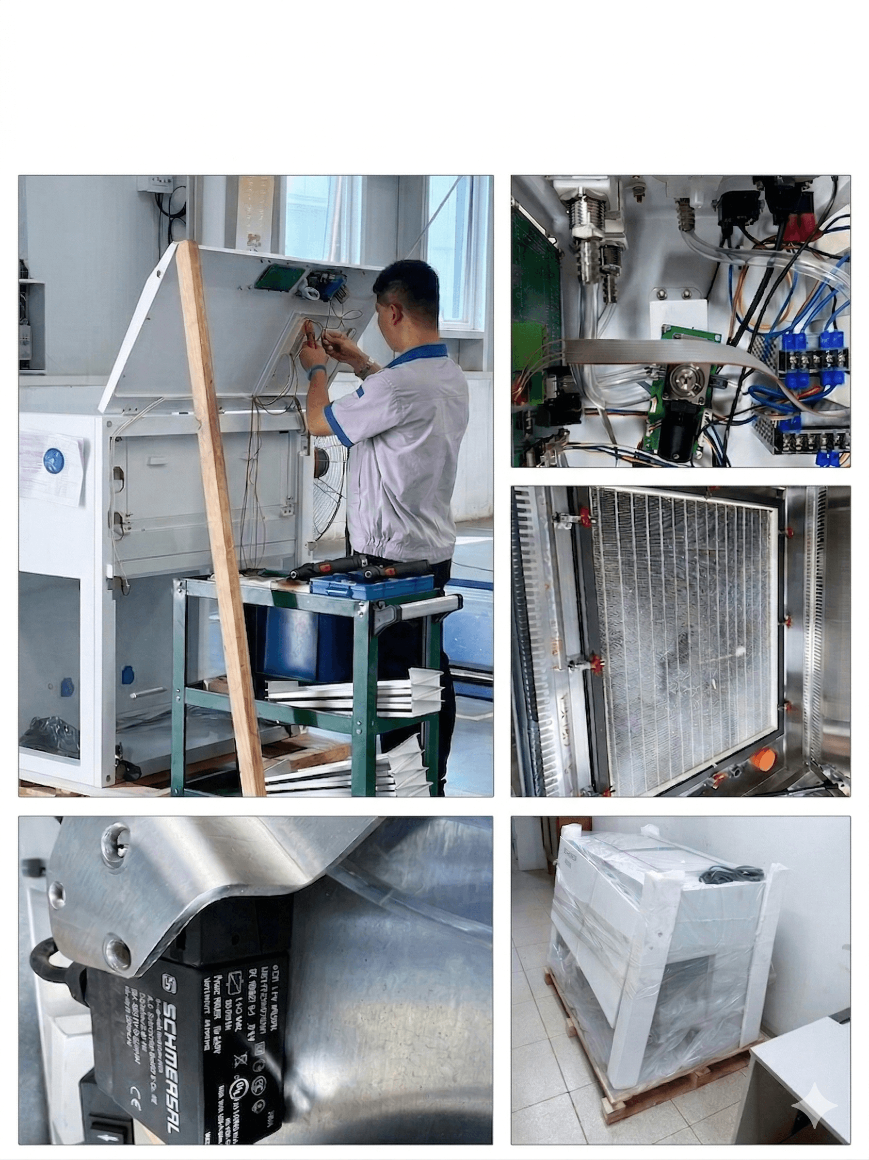Reparaciones de equipos de bioseguridad